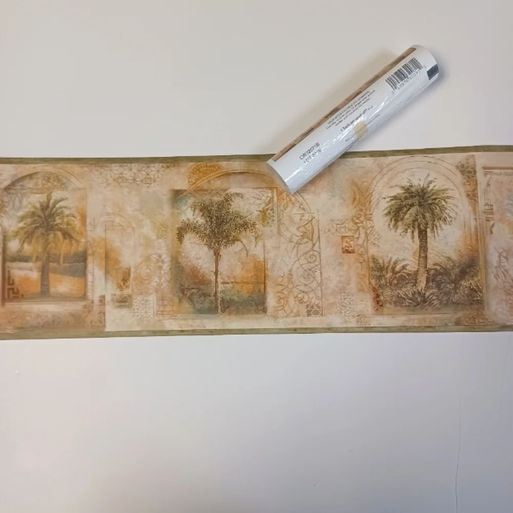 Wallpaper Border Palm Trees